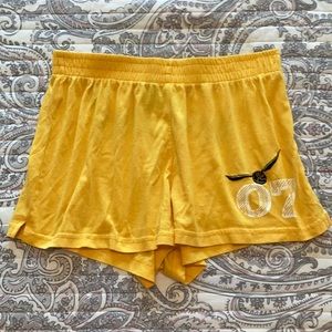 Harry Potter Hufflepuff pajama shorts